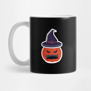 halloween witch pumpkin Mug